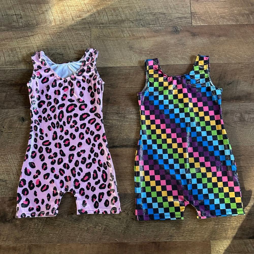 Girls Dance Romper set (2) size 7/8 - Picture 2 of 8